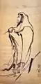 Dalma jeolro gang (달마절로도강, 達磨折蘆渡江) Bodhidharma überquert einen Fluss mit einem gebrochen Zweig