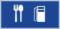 Restaurant und Tankstelle