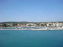 Der Hafen von Kyllini