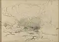 Schluchtausgang von Westen (Willem Roelofs)