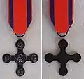 Laterankreuz (1. Ausführung) in Bronze