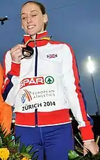 Laura Weightman, im Vorjahr EM-Dritte – zum Halbfinale nicht angetreten