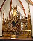 Jesus-Altar (2014, noch in der Petzoldt-Sakristei)