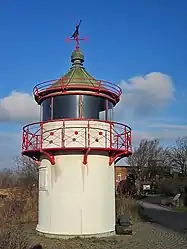 Leuchtturm Ranzow (2004–2019 am Kap Arkona ausgestellt)