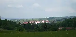 Blick Richtung Schweina (Schäfers Ruh)