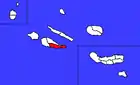 Position des Kreises Lajes do Pico
