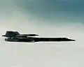 Lockheed M-21 mit Drohne auf dem Heck