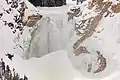 Die Wasserfälle im Winter