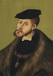 Kaiser Karl V. erhob Volland als kaiserlichen Rat in den Reichsadel mit persönlichem Palatinat