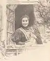 Mädchen im Fenster, Karlsruhe 1896