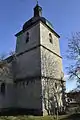 Blick auf den Turm von Nordwesten