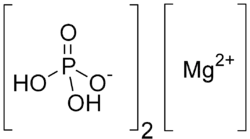 Strukturformel von Magnesiumdihydrogenphosphat