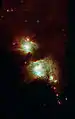 Infrarotaufnahme mit dem Spitzer-Weltraumteleskop