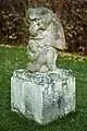 Skulptur Mantelpavian, ca. 1940