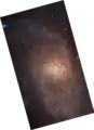 Mit dem Hubble-Weltraumteleskop sind Sterne der Galaxie einzeln erkennbar