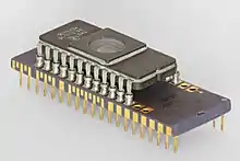 MOSTEK Microcontroller mit externem EPROM als piggyback
