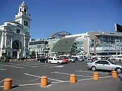 Europaplatz vor dem Bahnhof