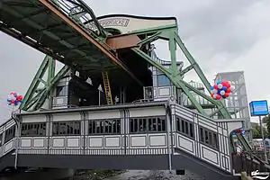 Der Neubau der Station Werther Brücke