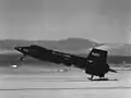 X-15 bei der Landung