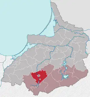 Lage des Landkreises