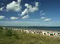 Blick von Binz nach Sassnitz
