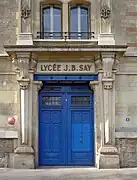 Nr. 8: Ein Eingang zum Lycée Jean-Baptiste-Say