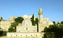 Befestigte Stadt von Bak mit Shirwan Shah Palast und Mädchenturm