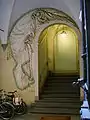 Zugang zur Treppe
