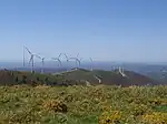 Windpark in der Serra da Lousã