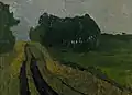 Paula Modersohn-Becker: Abendlandschaft.