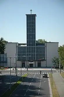F. Reischl: Linz-Bindermichlkirche, 1954–57