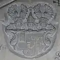 Abbildung des Rainer'schen Familienwappens in der Pfarrkirche St. Marienkirchen