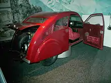 Zündapp-„Volkswagen“ (Porsche Typ 12) von 1932, Rekonstruktion im Museum Industriekultur (Nürnberg)