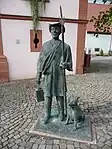 „Nachtwächter mit Hund“ von Theo Röhrig