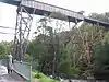 Eisenbahnbrücke über Rosebery Creek