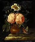 Blumenstilleben mit Wolfsmilchschwärmer, 1706, Stiftung Stadtmuseum Berlin