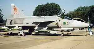 Saab JA 37 „Viggen“ der schwedischen Luftwaffe