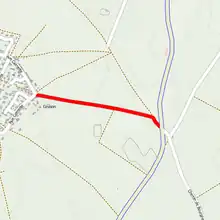 Streckenabschnitt Gruson