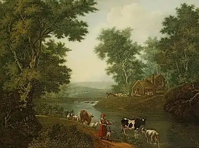 Blick auf die Umgebung von Sankt Peterburg