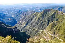 Serra do Rio do Rastro mit der Landesstraße SC-390