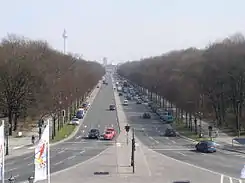 Berlin -  Straße des 17. Juni (März 2005)