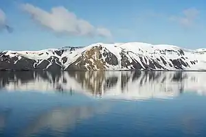 Blick über den Port Foster nach Westsüdwesten