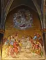 Mosaik Verehrung des heiligsten Herzens Jesu