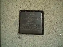 Stolperstein für Johannes Prassek, Bramstraße 105 in Osnabrück-HasteKoordinaten52.3053978.048291