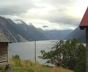 Das Nordende des Sunnylvsfjords