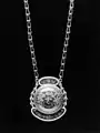 Kettenuhr, Schweiz, um 1820, Silber, Gold, Email, Glas, Diamanten, Elfenbein, Sammlung Walters Art Museum