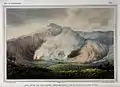 Der Vulkan Tangkuban Perahu