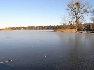 Blick auf die Burgwallinsel