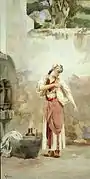 Die griechische Schönheit, um 1890