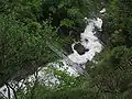 Trefflingfall, Kaskaden von oben